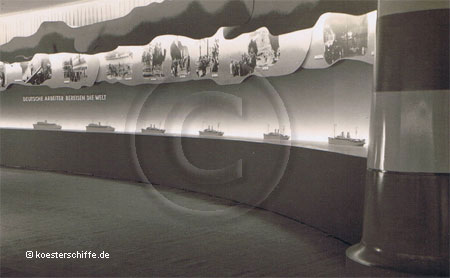 K&ouml;sterschiffe Ausstellungsstand Deutsche Arbeitsfront