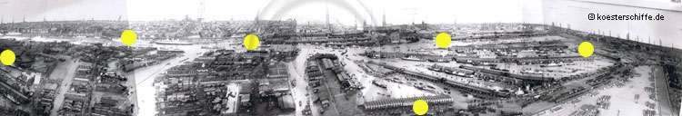 K&ouml;ster-Modell Hamburger Hafen