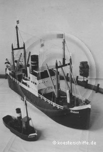 Hanse Hafenbaukasten Frachtdampfer