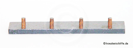 K&ouml;ster-Modell Kaimauer mit Pf&auml;hlen