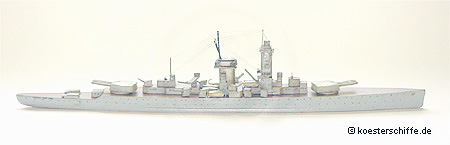 Köster-Modell Panzersvhiff Admiral Graf Spee