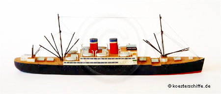 K&ouml;ster-Modell Fahrgastschiff, ca. 12.000 Tons