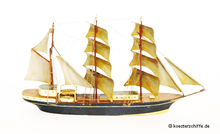 K&ouml;ster-Modell Dreimastbark