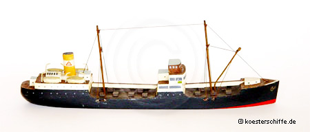 K&ouml;ster-Modell Tankdampfer