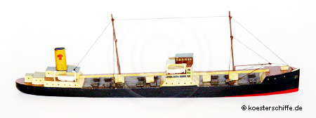 K&ouml;ster-Modell Tankmotorschiff