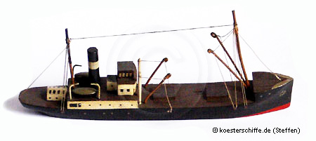 K&ouml;ster-Modell Frachtdampfer