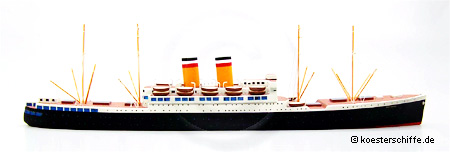 K&ouml;ster-Modell Schnelldampfer Deutschland