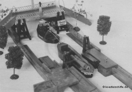 K&ouml;ster-Modell H.H.B.K. Schleusenbaukasten Klein
