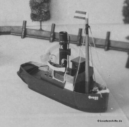 K&ouml;ster-Modell H.H.B.K. Hochseeschlepper