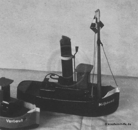 K&ouml;ster-Modell H.H.B.K. Bugsierschlepper