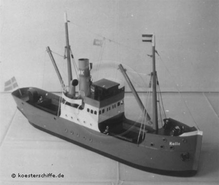 K&ouml;ster-Modelle H.H.B.K. Fracht- und Passagierdampfer