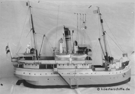 K&ouml;ster-Modelle H.H.B.K. Grosser Passagierdampfer