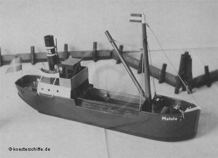 K&ouml;ster-Modell H.H.B.K. K&uuml;stendampfer