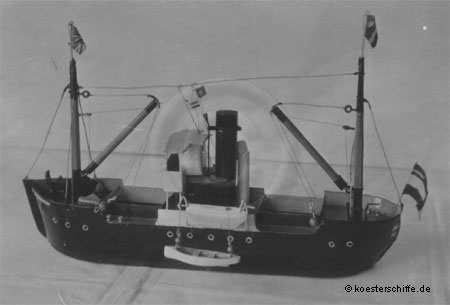 K&ouml;ster-Modell H.H.B.K. Motorschiff