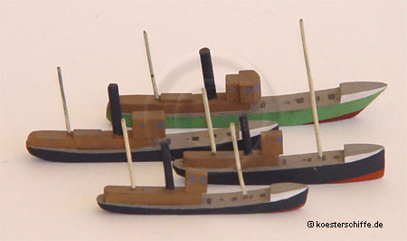 K&ouml;ster-Modell Plattenmodell Fischkutter