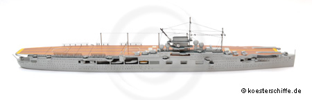 K&ouml;ster-Modell Flugzeugtr&auml;ger "Graf Zeppelin"