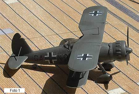 Modell Tr&auml;gerflugzeug Arado Ar 197, Foto 1