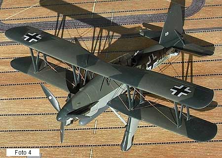 Modell Tr&auml;gerflugzeug Fieseler Fi 167, Foto 4